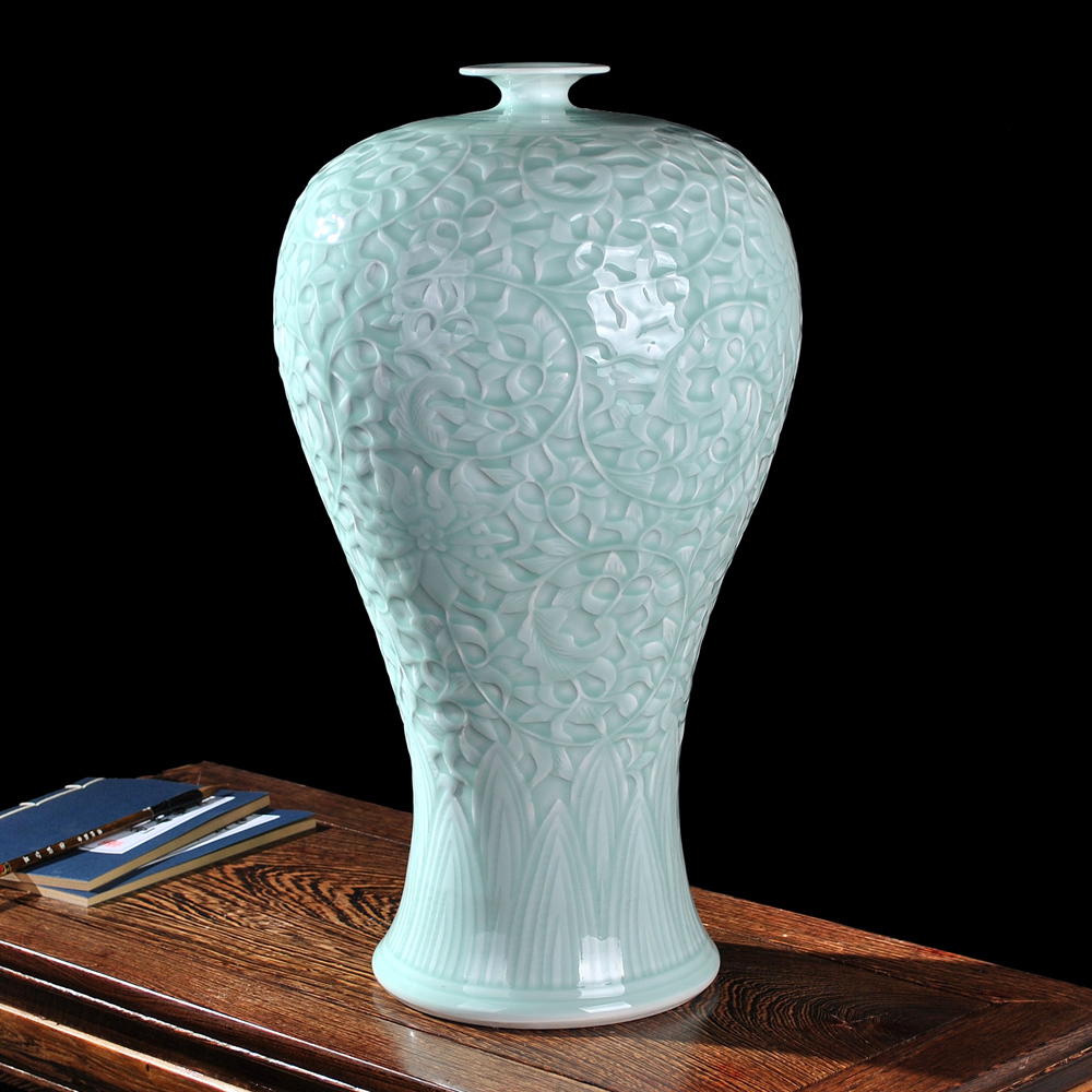 中國(guó)風(fēng)陶瓷花瓶擺件,為單調(diào)的家加點(diǎn)情調(diào)_文化_網(wǎng)