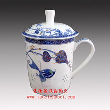 景德鎮順鑫陶瓷廠生產供應會議陶瓷茶杯價格 廠家 圖片